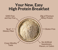 Chocolate Peanut Butter Banana Protein Oats | Naked Oats