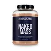 Chocolate Mass Gainer Protein Supplement | Naked Chocolate Mass - 8LB