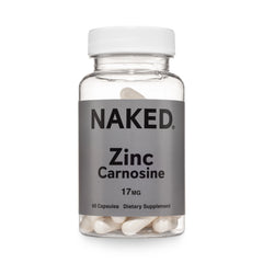 Daily Zinc Supplement | Naked Zinc Carnosine - 60 Capsules