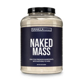 Vanilla Mass Gainer Protein Supplement | Naked Vanilla Mass - 8LB