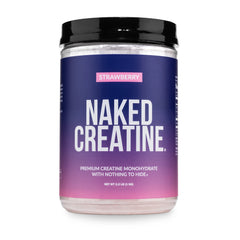Strawberry Creatine Monohydrate Powder | Naked Creatine - 2.2LB