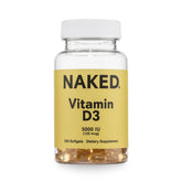 Daily Vitamin D3 Supplement | Naked Vitamin D - 200 Softgels