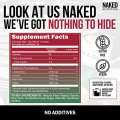 Cherry Lime Branched Chain Amino Acids | Naked BCAAs - 34 Servings