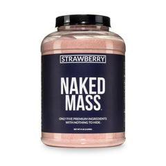 Strawberry Mass Gainer Protein Supplement | Naked Mass - 8LB