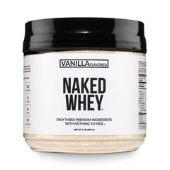 Vanilla Whey Protein Powder 1lb | Naked Vanilla Whey - 1LB