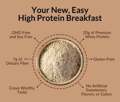 Double Chocolate Protein Oats | Naked Oats
